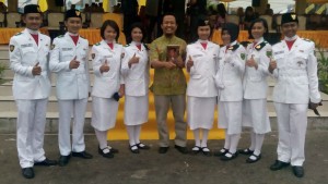 Sesaat Setelah Upacara Hari Jadi Kabupaten Berau ke-62 dan Kota Tanjung Redeb ke 205